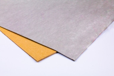 Gray fish paper, overlapping fiberboard