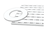 Klinger® tc-1006, white, sheets with a cut gasket