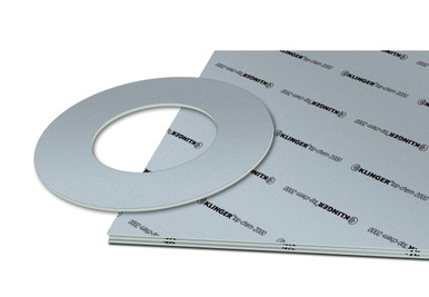 KLINGER® top-chem 2000, silver, sheets with cut gasket