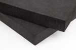 Two black squares of EPDM 6.0 -10.0#