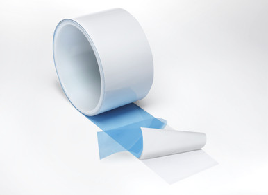 3M™ Thermally Conductive Adhesive Transfer Tape, White,  unrolling, front profile