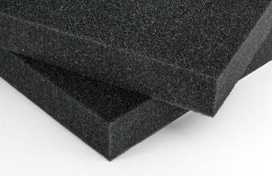 Polyurethane Anti-Static Foam, gray, two squares