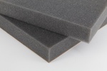 Polyester Foam, two squares, gray