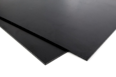 Two overlapping black squares of PTFE