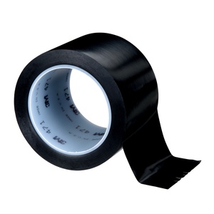 3M™ Vinyl Tape 471, roll , side view, peeling