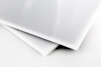 image of the corner of polypropylene plastic