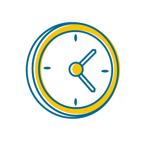 Fast lead times icon